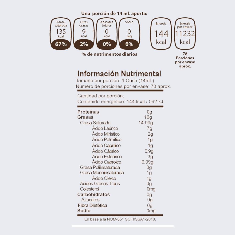 Aceite de Coco Orgánico