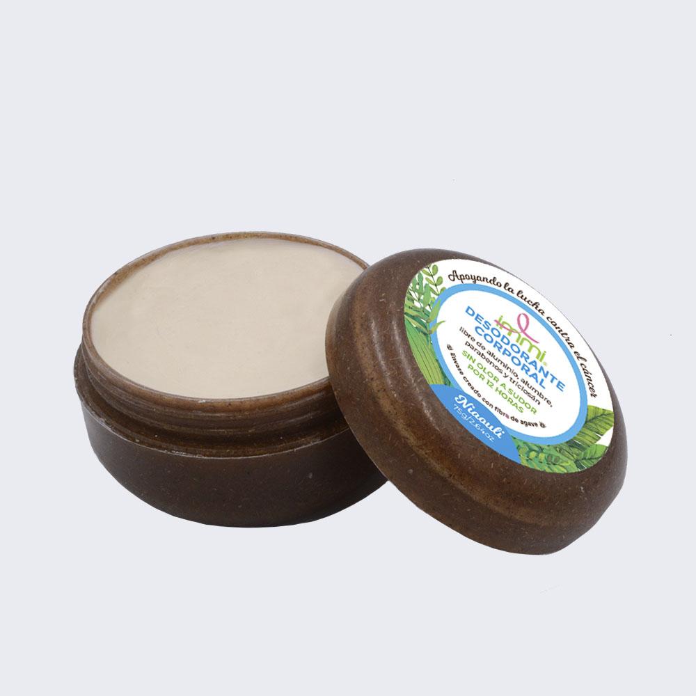 Desodorante Natural en Crema con Empaque Biodegradable