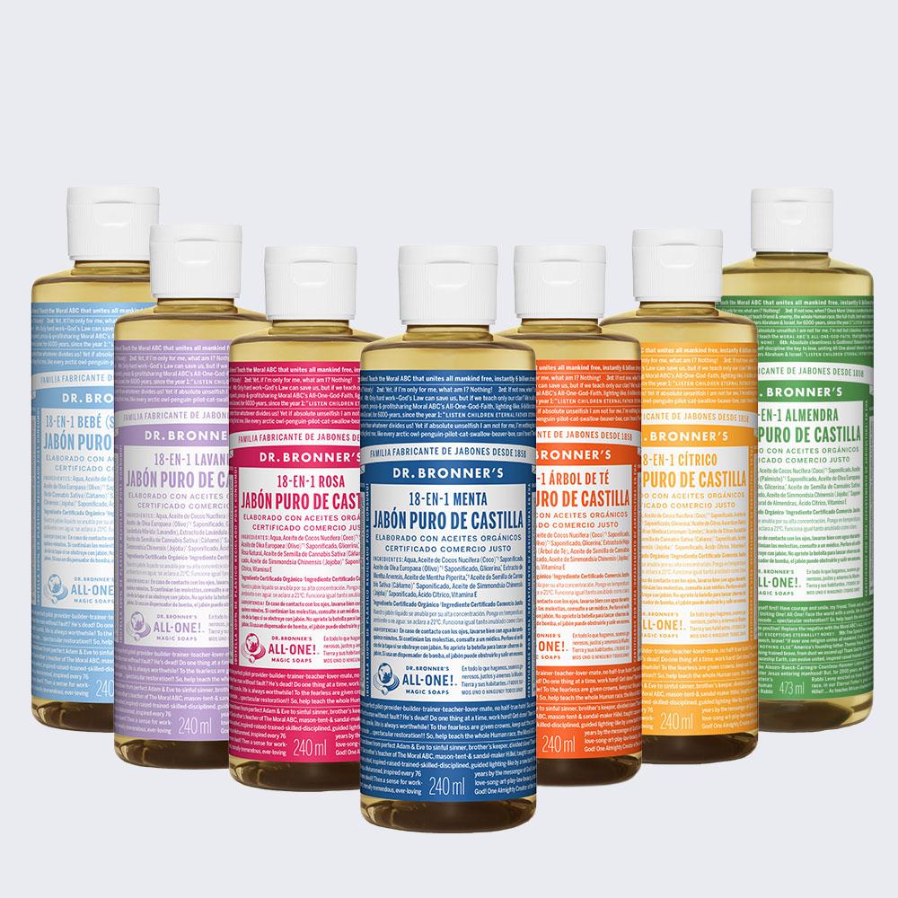 Jabón Líquido Orgánico 18 en 1 de Dr. Bronner's®