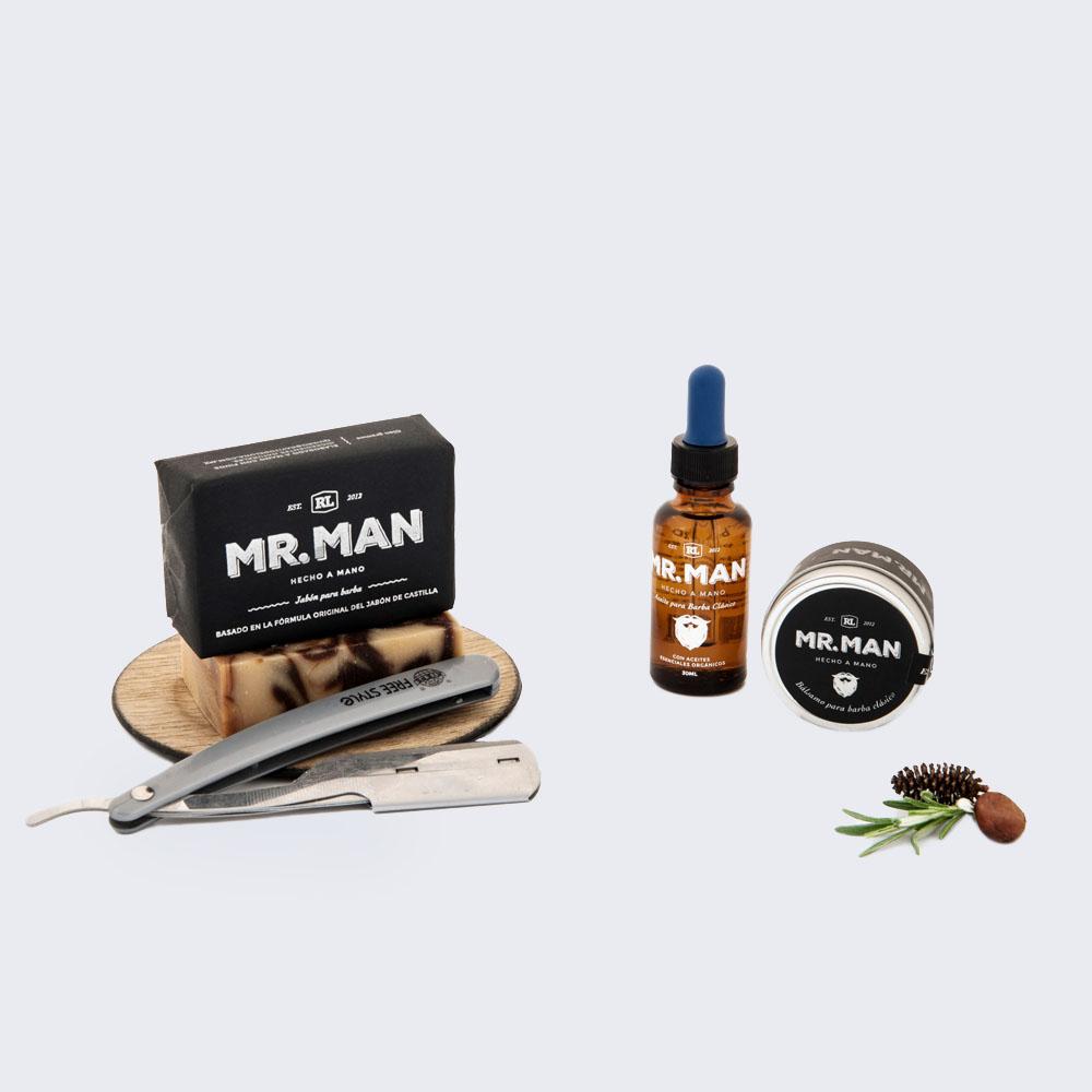 Kit Natural para Barba Mr. Man