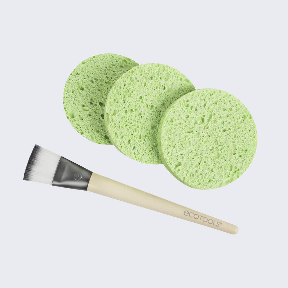 Set de Brocha con Esponjas para Mascarilla